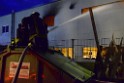 Grossbrand Halle Troisdorf Kriegsdorf Junkersring P534